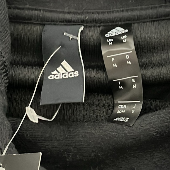 NWT Adidas performance Hoodie black size medium men’s #121302723 - Picture 6 of 14